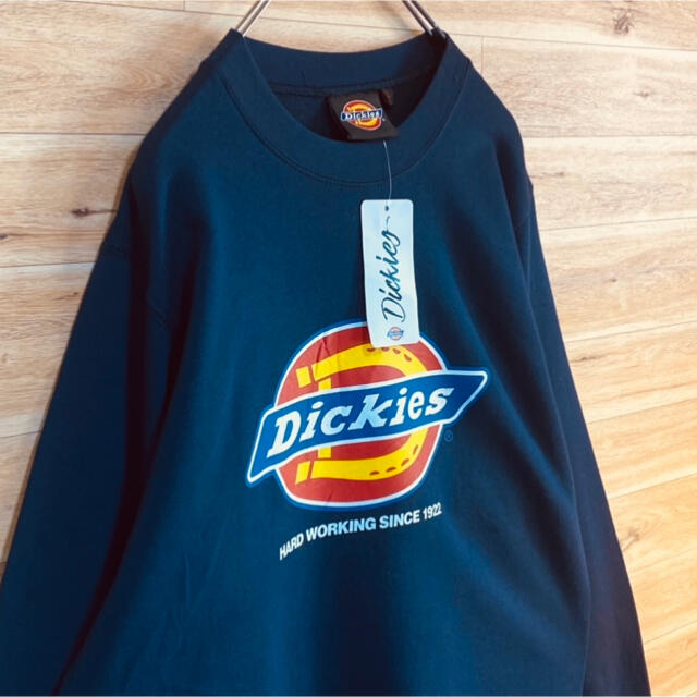 Dickies(ディッキーズ)の【未使用】【日本未発売】【春向き薄手】ディッキーズ　スウェット　L 紺　薄手①④ メンズのトップス(スウェット)の商品写真