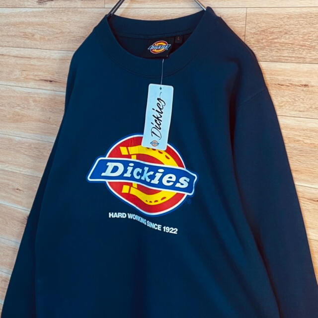 Dickies(ディッキーズ)の【未使用】【日本未発売】【春向き薄手】ディッキーズ　スウェット　L 紺　薄手①④ メンズのトップス(スウェット)の商品写真