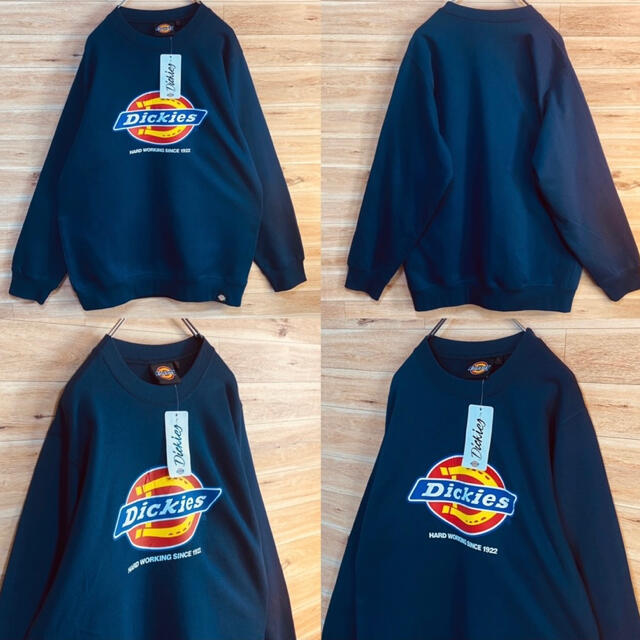 Dickies(ディッキーズ)の【未使用】【日本未発売】【春向き薄手】ディッキーズ　スウェット　L 紺　薄手①④ メンズのトップス(スウェット)の商品写真