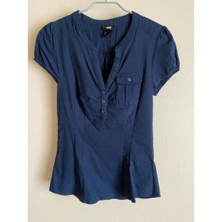 エイチアンドエム(H&M)のH&M トップス(シャツ/ブラウス(半袖/袖なし))