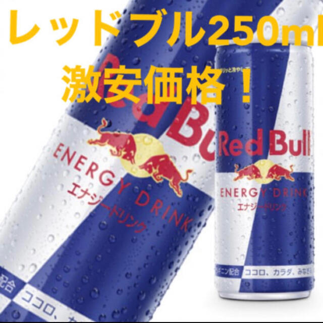 レッドブル250ml48本（2ケース） 食品/飲料/酒の飲料(ソフトドリンク)の商品写真