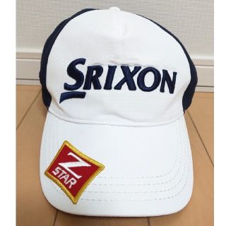 スリクソン(Srixon)のSRIXON 　キャップ　メンズ　ホワイト(キャップ)