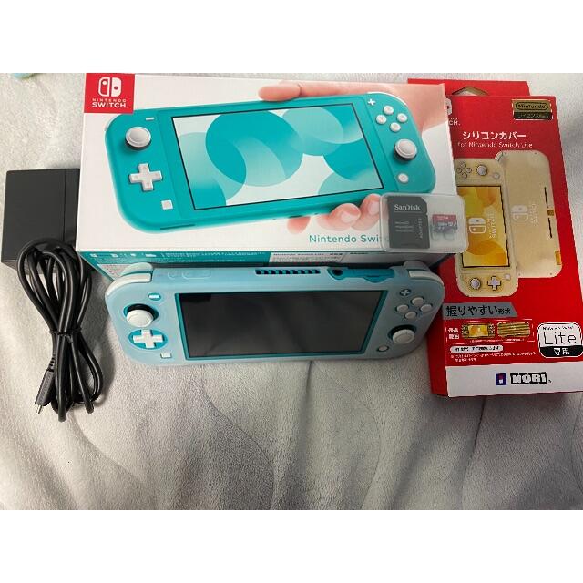 Nintendo Switch - 【美品】Nintendo Switch Lite 本体　ターコイズ