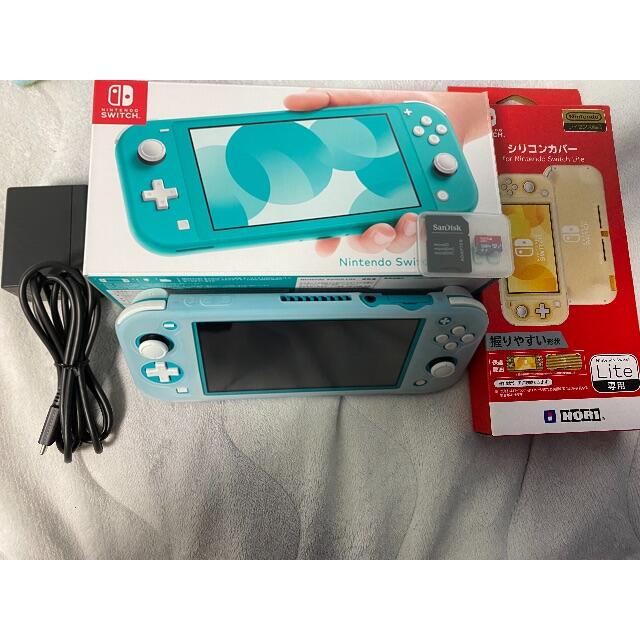 【美品】Nintendo Switch Lite 本体　ターコイズ