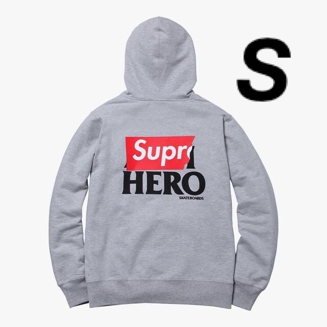 2014SS Supreme/ANTIHERO ZipUp S H.Grey