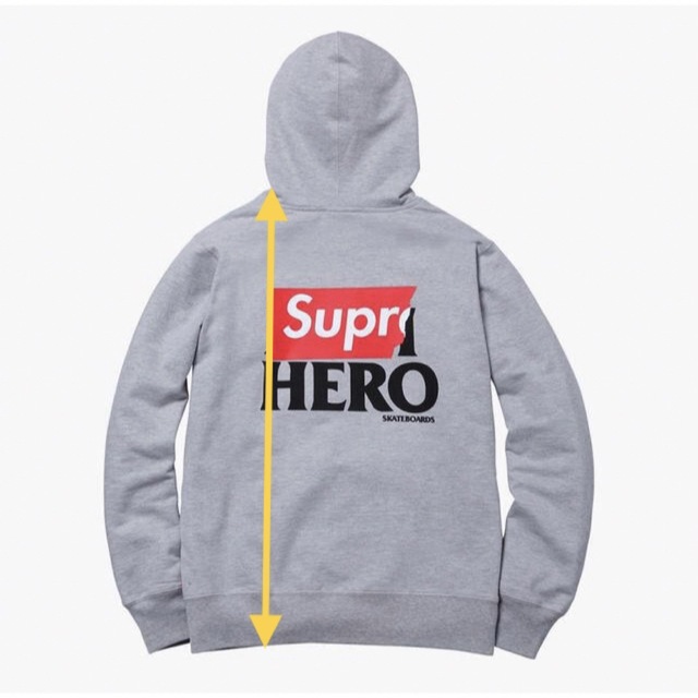 なしの Supreme - 2014SS Supreme/ANTIHERO ZipUp S H.Greyの通販 by