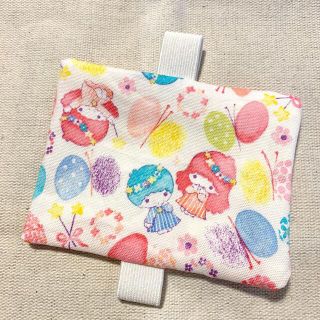 保冷剤ケース　No.81 ハンドメイド  ゴムバンド付き(外出用品)