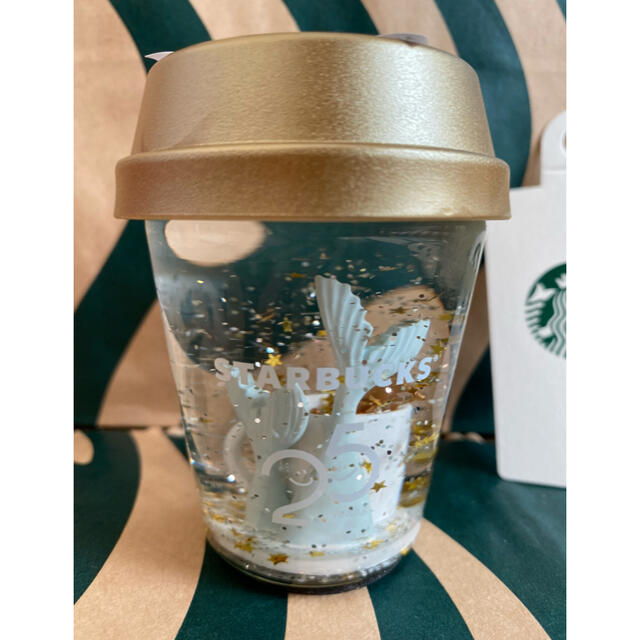 Starbucks Coffee(スターバックスコーヒー)のスターバックス　スノーグローブ25YEARS スタバ　スノードーム インテリア/住まい/日用品のインテリア小物(置物)の商品写真