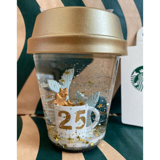 スターバックスコーヒー(Starbucks Coffee)のスターバックス　スノーグローブ25YEARS スタバ　スノードーム(置物)