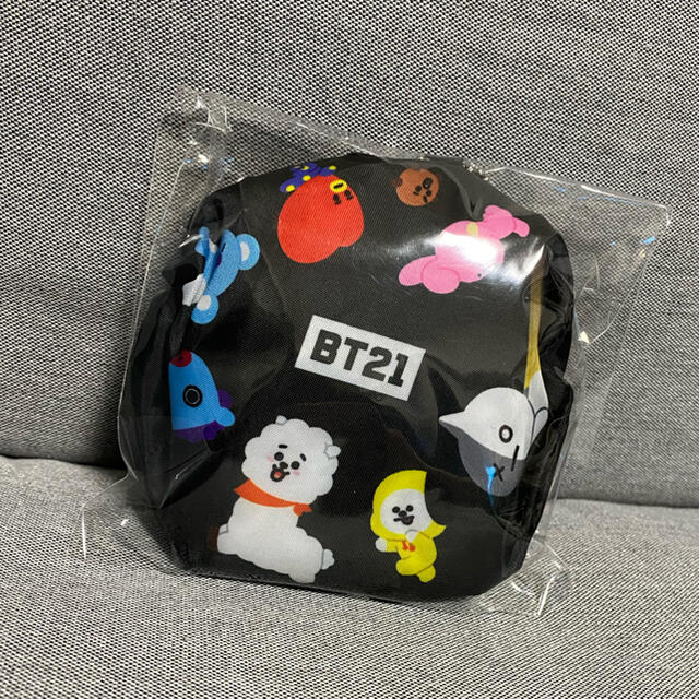 防弾少年団(BTS)(ボウダンショウネンダン)の【新品未開封】BT21 エコバッグ2種類 レディースのバッグ(エコバッグ)の商品写真