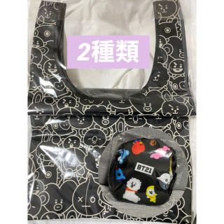 ボウダンショウネンダン(防弾少年団(BTS))の【新品未開封】BT21 エコバッグ2種類(エコバッグ)