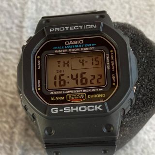 ジーショック(G-SHOCK)のCASIO G-SHOCK DW-5600E-1V スピードモデル(腕時計(デジタル))