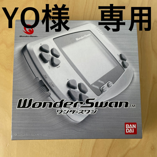 ワンダースワン 本体 ジャンク品 - ゲームソフト/ゲーム機本体