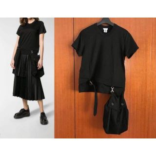 コムデギャルソン(COMME des GARCONS)の2019年製 noir kei ninomiya バッグ付き Tシャツ(Tシャツ(半袖/袖なし))