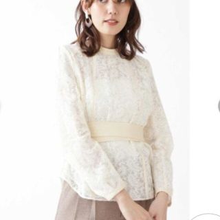 ジルスチュアート(JILLSTUART)の☆専用☆新品同様☆22000円☆ジルスチュアート☆エミリオ刺繍ブラウス☆(シャツ/ブラウス(長袖/七分))