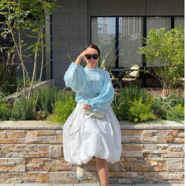 Rosy Monster shirring volume sweat サイズS - トレーナー/スウェット