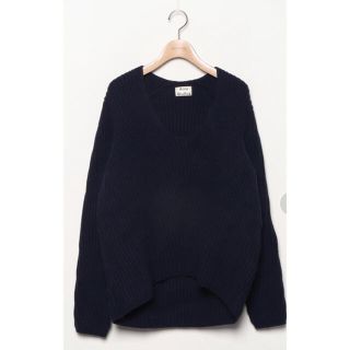 アクネ(ACNE)の♡tk様♡用　acne studios アクネステュディオスネイビー　XS(ニット/セーター)