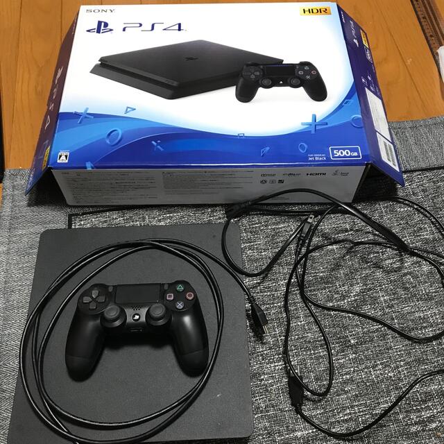 PlayStation4(プレイステーション4)のSONY PlayStation4 本体 CUH-2200AB01 エンタメ/ホビーのゲームソフト/ゲーム機本体(家庭用ゲーム機本体)の商品写真