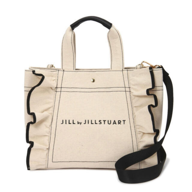 JILL by JILLSTUART フリルトートバッグ 大