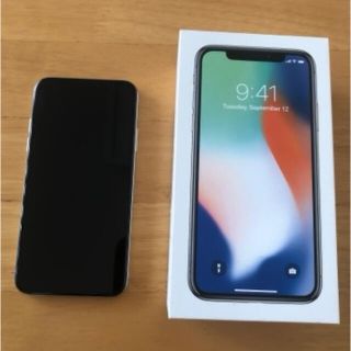 アイフォーン(iPhone)のanhnam.delica様専用 iPhoneX256GBシルバー docomo(スマートフォン本体)