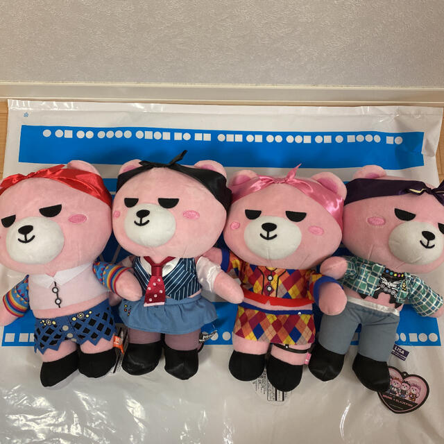 KRUNK×BLACKPINK  ぬいぐるみ　4種セット