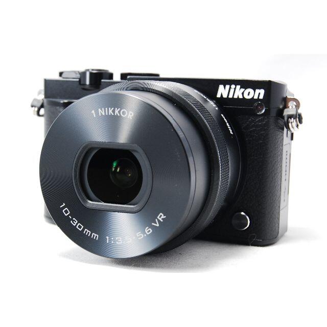 キャップ㊭ Nikon - Nikon 1 J5 標準パワーズームレンズキット ブラックの通販 by Timm｜ニコンならラクマ にきれいな