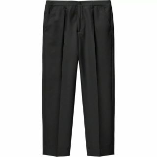 シュプリーム(Supreme)の黒 34 Supreme Pleated Trouser Pant 21SS(スラックス)