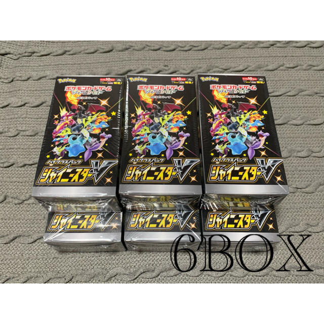 大きな割引 ポケモン - ハイクラスパック シャイニースターV 6Box【未 ...