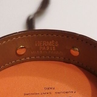 Hermes - ジンタンロ様専用 エルメス レザー バングル イエローの通販