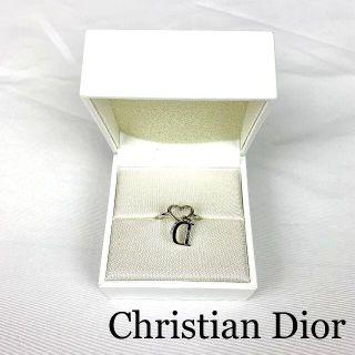 クリスチャンディオール(Christian Dior)のChristian Dior   Dロゴ　ハートモチーフ　リング　11号(リング(指輪))