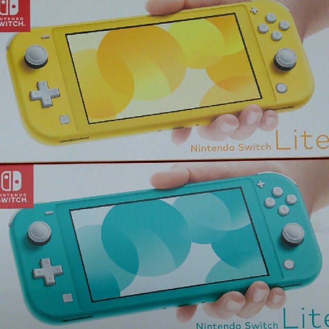 新品未開封 任天堂スイッチライト ターコイズ2台 イエロー2台 の最新
