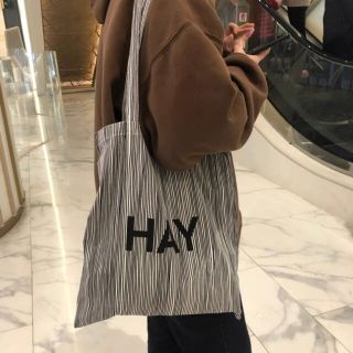 ||| HAY ヘイ トートバッグ ショップバッグ  綿　新品未使用(トートバッグ)