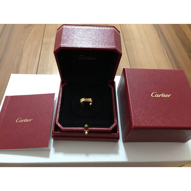 Cartier(カルティエ)の❤︎お値下げ致しました　4／19日まで出品❤︎カルティエ　トリニティリング レディースのアクセサリー(リング(指輪))の商品写真