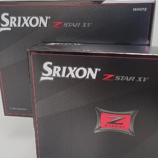 スリクソン(Srixon)のスリクソン ZSTAR XV ホワイト 2ダース(ゴルフ)