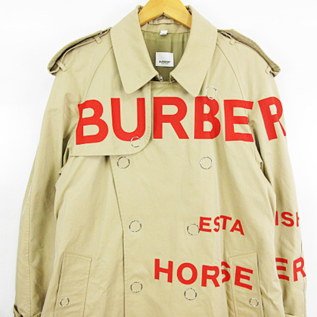 BURBERRY(バーバリー)のバーバリー 4558209 ホースフェリー トレンチコート ベージュ 50 メンズのジャケット/アウター(トレンチコート)の商品写真