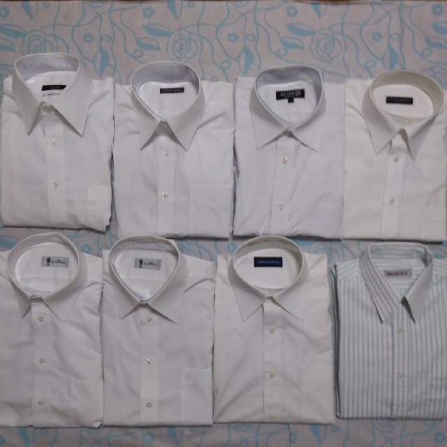 メンズワイシャツまとめ売り8枚(内1枚半袖) メンズのトップス(シャツ)の商品写真