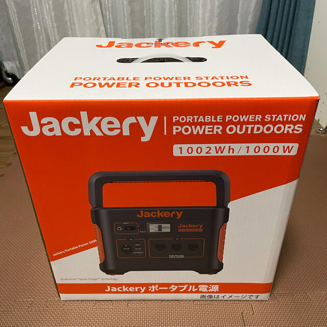 新品即決 新品未開封 Jackery ポータブル電源 1000 バッテリー/充電器