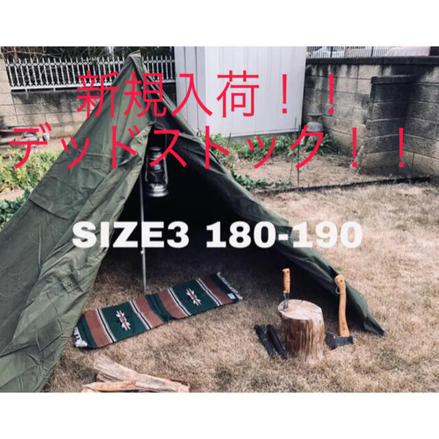 ポーランド軍 テント デッドストック 未使用品 Size3