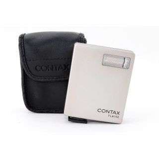 ★動作OK！★CONTAX TLA140 ストロボ◆革ポーチ付