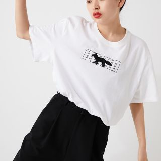 メゾンキツネ(MAISON KITSUNE')のメゾンキツネ×プーマ　コラボTシャツ(Tシャツ/カットソー(半袖/袖なし))