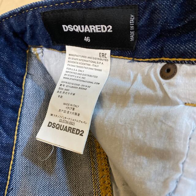 DSQUARED2 Slim Jean 46の通販 by k.shop｜ディースクエアードならラクマ - ディースクエアード 正規店