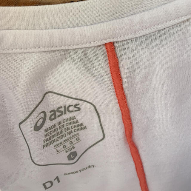 asics(アシックス)の●専用出品● 新品　Jr アシックス 半袖Tシャツ　普段着もかっこいい キッズ/ベビー/マタニティのキッズ服男の子用(90cm~)(Tシャツ/カットソー)の商品写真