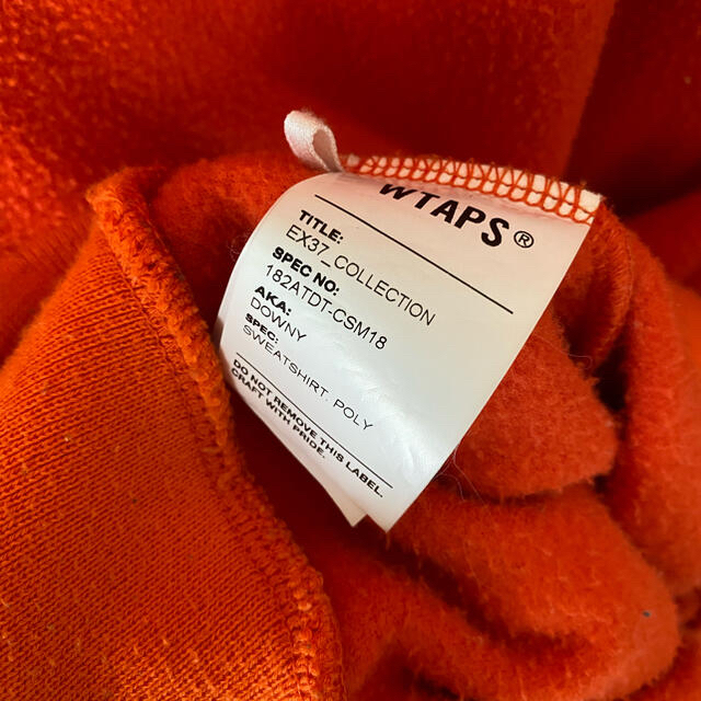 WTAPS ダブルタップス DOWNY SWEATSHIRT スウェット 起毛-