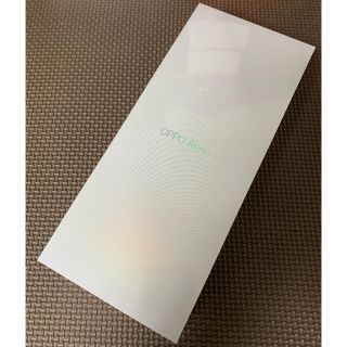 OPPO Reno A 64GB simフリー ブルー　新品未使用品(スマートフォン本体)