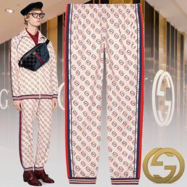 Gucci(グッチ)のGUCCI ジャージパンツ　最終価格 メンズのパンツ(その他)の商品写真