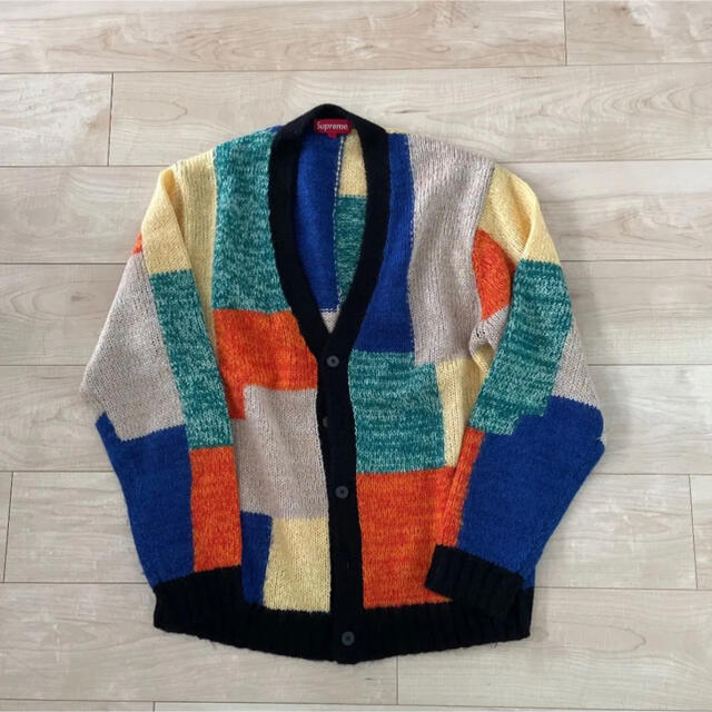 Supreme Patchwork Mohair Cardigan