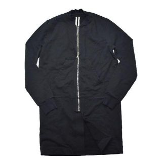 リックオウエンス(Rick Owens)のリックオウエンス ダークシャドウ ロングジップスウェット 黒 XL(スウェット)