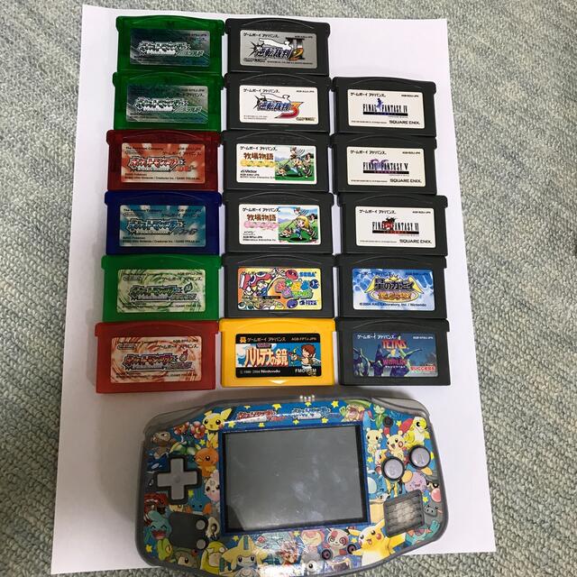 ゲームボーイアドバンス GBA 本体 ソフト 動作確認