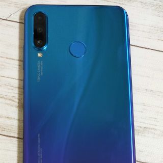 Huawei P30lit ピーコックブルーSIMフリー