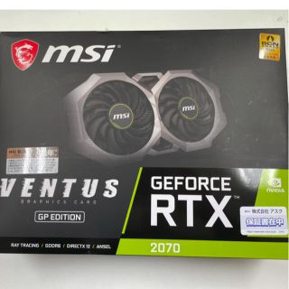 MSI GeForce RTX 2070 VENTUS 8G(PCパーツ)